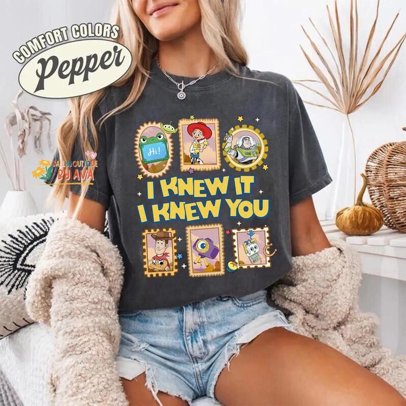 Disneyland Pixar Toy Story 5 I Knew It I Knew You Shirt, Lilypad Buzz Woody Jessie Toy Story Land You've Got a Friend In Me Shirt image 3