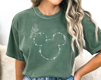 Disneyland Tinkerbell Shirts, Tinkerbell Shirt, Disneyworld Shirt, Comfort Colors Disneyland Shirt, Disneyland Couple Tee, Disneyland Family