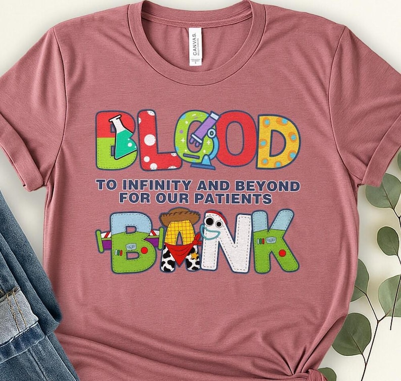 Blood Bank, Toy Story Lab Week 2026, Funny Science Lover Gift, To Infinity & Beyond, Lab Story, 2026 ,Scientist merch, Lab Week, Med Tech image 8