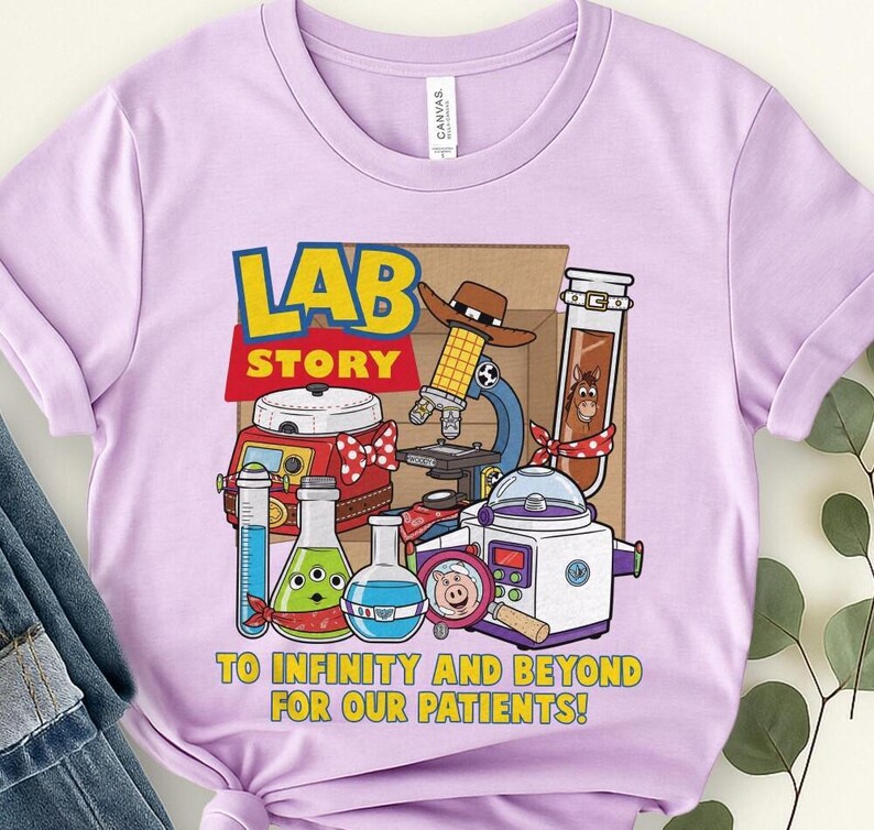 Toy Story Lab Week 2026 Shirt Lab Story Shirt Lab Week Shirt Lab Team Shirt Lab Assistant Shirt Phlebotomist Shirt Med Lab Tech Group Shirt image 8