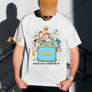 Custom Toy Story 5 Movie Shirt, Lilypad Buzz Lightyear Woody Jessie Toy Story Land You've Got a Friend In Me, Disneyland Group Shirt imagem 1