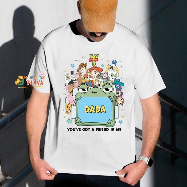 Custom Toy Story 5 Movie Shirt, Lilypad Buzz Lightyear Woody Jessie Toy Story Land You've Got a Friend In Me, Disneyland Group Shirt imagem 1