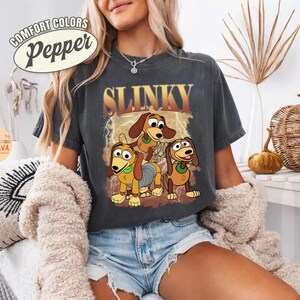 Disneyland Toy Story 5 Characters Bootleg Vintage Shirt, Lilypad Woody Buzz Rex Hamm Tee, Disneylandland Family 2026 Matching Trip Shirt image 5