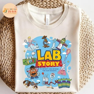 Lab Week 2026 Toy Story Shirt, Laboratory Team, Medical Lab Tech Shirt, Medical Assistant Barb, Patient Care Tech Lab Week Group Team Shirt image 1