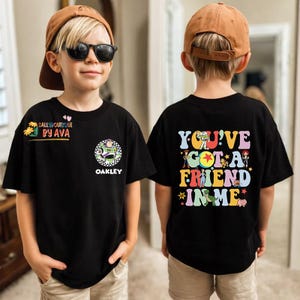 Custom Toy Story Family Matching Shirt, Disneyland Custom Family Trip Shirt, Buzz Lightyear Boy Shirt, Woody Dad T-shirt, Jessie Mom Shirt image 3