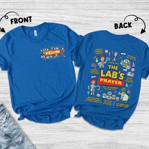 Toy Story Lab Week 2026 Shirt/The Lab's Prayer Shirt/Medical Lab Science/Laboratory Lab Tech Team Shirt, Lab Scientist Med Tech Shirt image 4