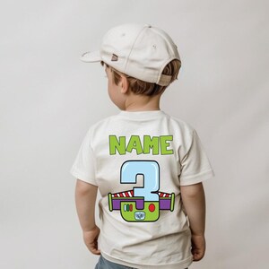 Toy Story You've got a friends who's three, Toy Story Inspired 3rd Birthday Shirt: Sheriff Cowboy Theme for Boys - Infinity and Beyond Party image 5
