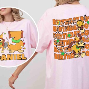 Disneyland Toy Story Birthday shirts, Disneyland Birthday Squad Crew Boy Girl shirts, Toy Story Birthday Family Shirt, Birthday Party image 3