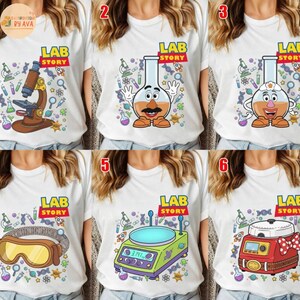 Disneyland Toy Story Lab Week 2026 Shirt, Buzz Lightyear Woody Jessie Bo Peep Lab Story 2026 Shirt, Lab Team, Med Lab Clinical Laboratory image 1