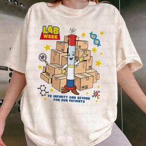 Toy Story Lab Week 2026 Shirt, Lab Story Med School Shirt, Phlebotomist Lab Assistant Clinical Laboratory Shirt, Medical Tech Mlt Mls image 5