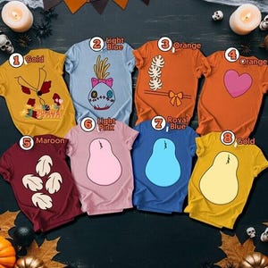 Lilo Stitch Angel Halloween Costume Shirt, Disneyland Stitch Costume Shirt, Halloween Group Costume Shirt, Mickey's Not So Scary Party immagine 1