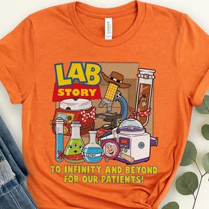Toy Story Lab Week 2026 Shirt Lab Story Shirt Lab Week Shirt Lab Team Shirt Lab Assistant Shirt Phlebotomist Shirt Med Lab Tech Group Shirt image 7