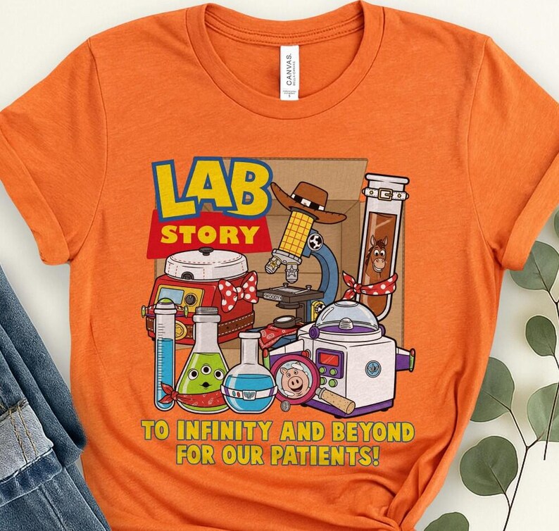 Toy Story Lab Week 2026 Shirt Lab Story Shirt Lab Week Shirt Lab Team Shirt Lab Assistant Shirt Phlebotomist Shirt Med Lab Tech Group Shirt image 7