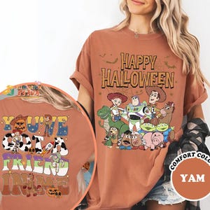 Comfort Colors® Toy Story Skeleton Halloween Shirt, Disneyland Toy Story Halloween Shirt, Toy Story Skeleton Shirt, Halloween Party 2026 Te image 5
