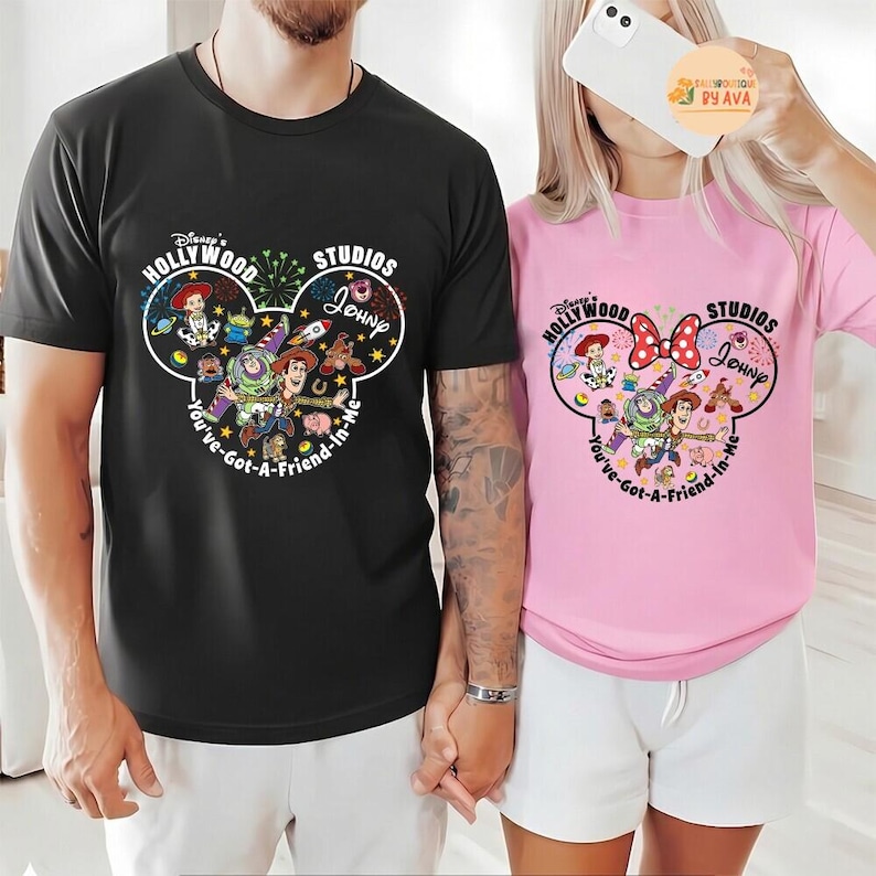 Disneyland You've Got A Friend In Me Toy Story Shirt, Hollywood Studios Shirt, Toy Story Family Matching Shirt, Woody Buzz Lightyear Shirt Bild 2