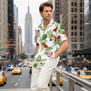 Toy Story Hawaiian Shirt, Disneyland Toy Story Friends Summer Shirt, Woody Buzz Lightyear Button Up Shirt, Hawaii Shirt For Toy Story Lover bild 4