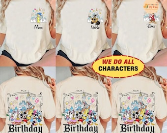 Custom All Disneyland Birthday Shirt, Best Birthday Ever, Disneyland Birthday Boy Girl, Birthday Squad, Mickey and Friends Birthday Trip Tee