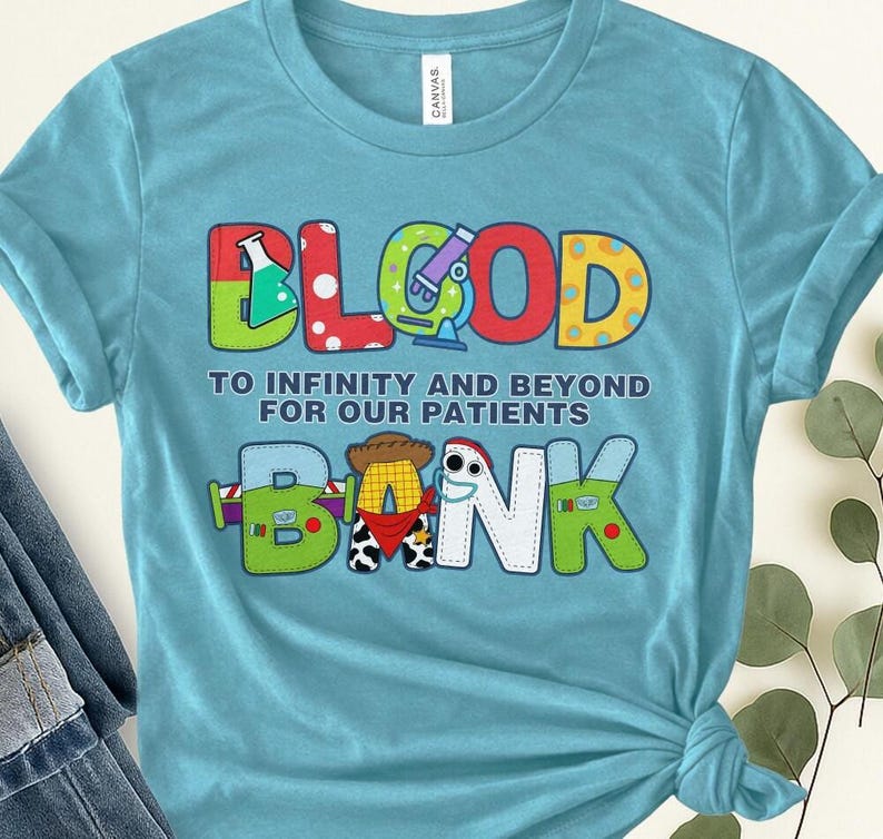 Blood Bank, Toy Story Lab Week 2026, Funny Science Lover Gift, To Infinity & Beyond, Lab Story, 2026 ,Scientist merch, Lab Week, Med Tech image 4