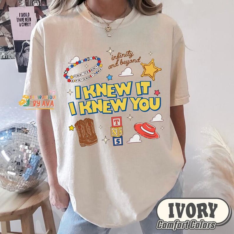 Disneyland Pixar Toy Story 5 I Knew It I Knew You Shirt, Toy Story Season 5 Shirt, Toy Story Land You've Got a Friend In Me Adult Kids Shirt image 5