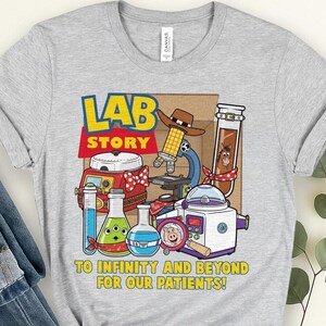 Toy Story Lab Week 2026 Shirt Lab Story Shirt Lab Week Shirt Lab Team Shirt Lab Assistant Shirt Phlebotomist Shirt Med Lab Tech Group Shirt image 2