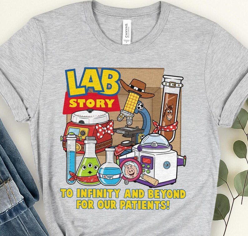 Toy Story Lab Week 2026 Shirt Lab Story Shirt Lab Week Shirt Lab Team Shirt Lab Assistant Shirt Phlebotomist Shirt Med Lab Tech Group Shirt image 2