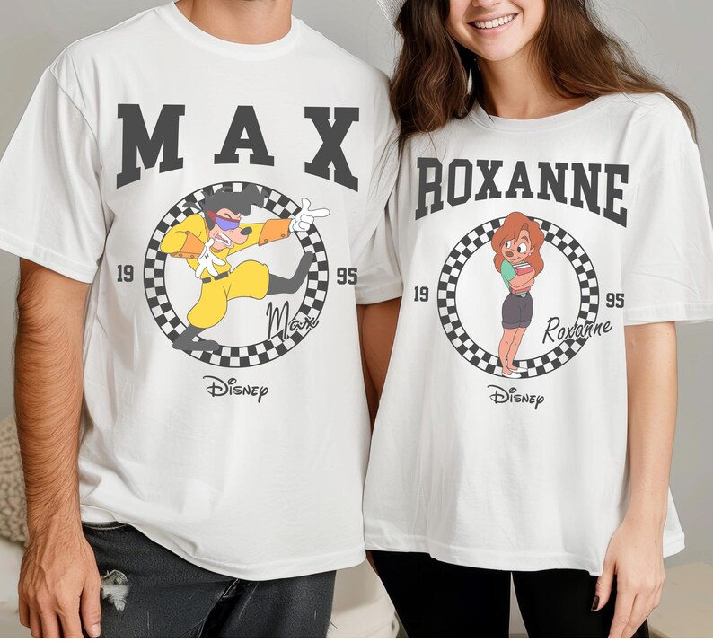 Camiseta de todos los personajes de Disneyland, Pixar Toy Story Disneyland Princesa Mickey y sus amigos Intensa-Mente Monsters Inc., camiseta de viaje a Disneyland imagen 3