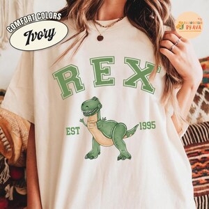 Retro Toy Story Comfort Colors Shirt, Matching Family Disneyland Shirts, Disneyland Group Shirts, Toy Story Woody Buzz Jessie Alien Birthday image 4