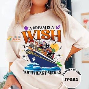 Toy Story Halloween Shirt 2026, Disneyland Cruise Trip Tee, Comfort Colors Spooky Shirt, Pixar Family Vacation Top, Gift for Her imagem 2