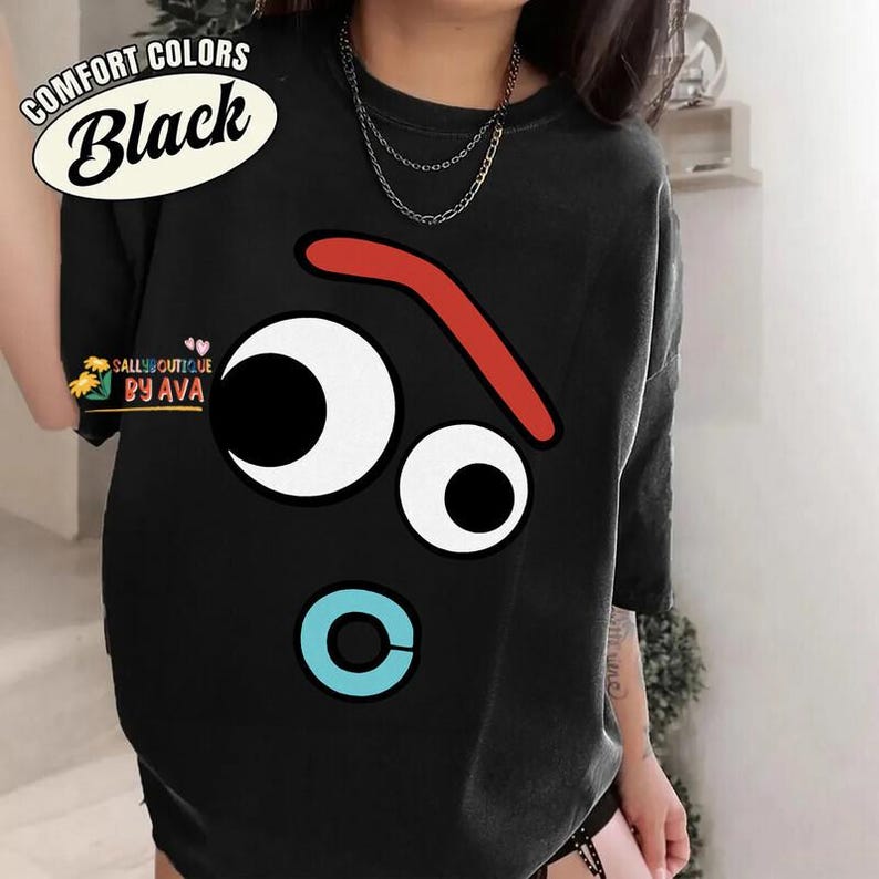Funny Forky Emotion Face Costume Shirt, Disneyland Toy Story Forky Family Costume Shirt, Toy Story Halloween Shirt, Halloween Trip Shirt immagine 4