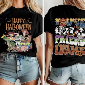 Comfort Colors® Toy Story Skeleton Halloween Shirt, Disneyland Toy Story Halloween Shirt, Toy Story Skeleton Shirt, Halloween Party 2026 Te image 1