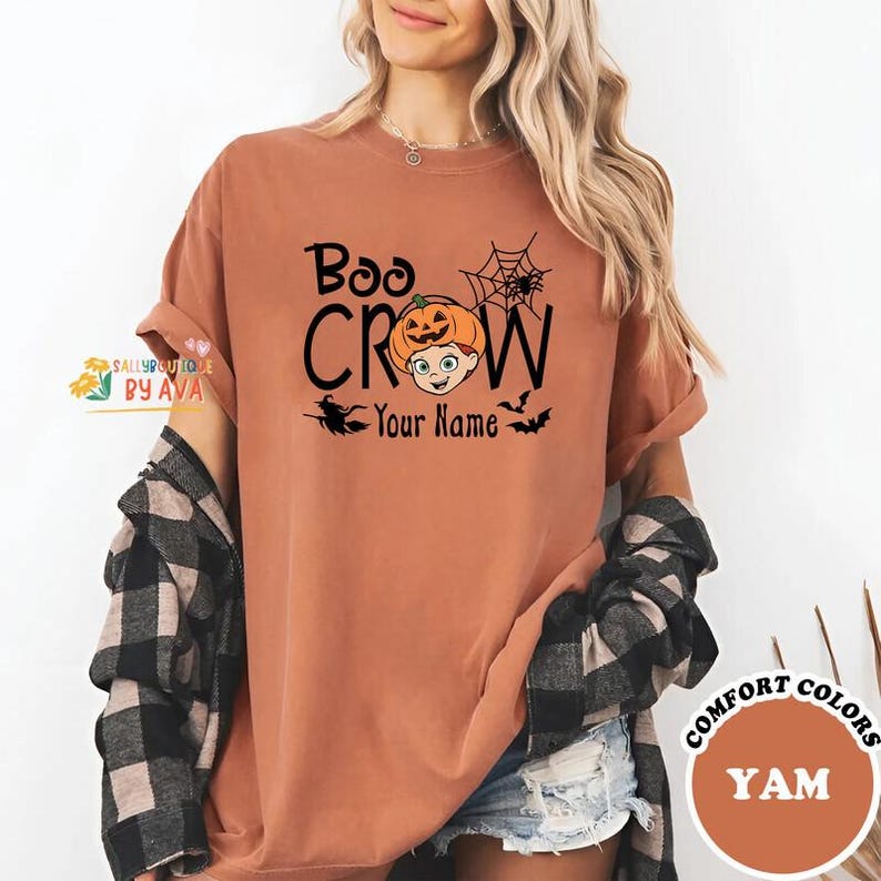 Toy Story Halloween Bo Crew Shirt, Party Trick or Treat, Spooky Season Disneyland Halloween Shirt, Woody Buzz Jessie Halloween Shirt 2026 afbeelding 3