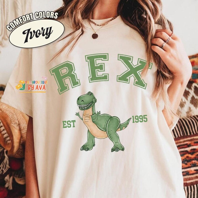 Retro Toy Story Comfort Colors Shirt, Matching Family Disneyland Shirts, Disneyland Group Shirts, Toy Story Woody Buzz Jessie LilyPad Aliens image 7