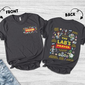 Toy Story Lab Week 2026 Shirt/The Lab's Prayer Shirt/Medical Lab Science/Laboratory Lab Tech Team Shirt, Lab Scientist Med Tech Shirt image 3