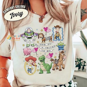 Coquette Disneyland Toy Story You've Got A Friend In Me Shirt, Toy Story Characters Tee, Family Matching Shirt, Disneyland Trip Shirt bild 1