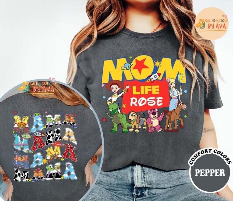 Disneyland Toy Story Mom Dad Life Shirt, Toy Story Dad Tee, Toy Story Family Tee,Toy Story Mom Shirt, Gift For Dad, Gift For Mom, Couple Tee image 5