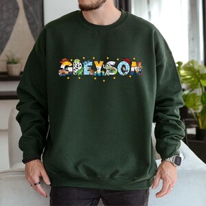 Custom Toy Story Birthday Shirt, Mom Of The Birthday Boy Sweater, Dad Of The Birthday Boy Tee, Disneyland Family Birthday Trip 画像 4