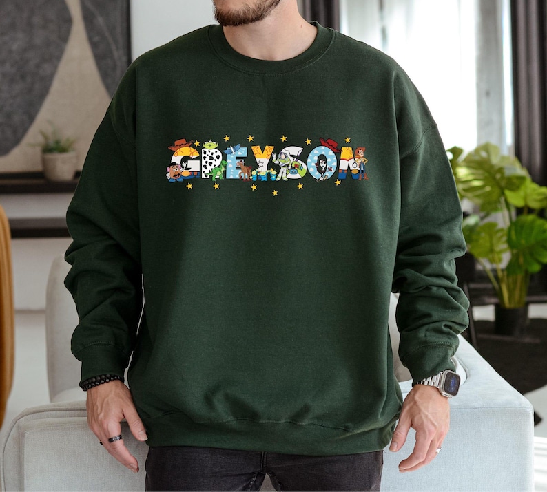 Custom Toy Story Birthday Shirt, Mom Of The Birthday Boy Sweater, Dad Of The Birthday Boy Tee, Disneyland Family Birthday Trip 画像 4