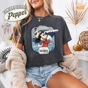Personalized Disneyland Family Cruise Line Matching Shirt, Mickey & Friends starwars Marvel Cruise Tee, Lets Cruise Wish Dream Magic Destiny afbeelding 5