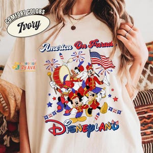 Retro Disneyland America Mickey 4th Of July Shirt, America 4th Of July Shirt, America Parade 250th Shirt, Happy Independence Day 2026 image 4