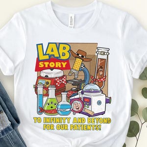 Toy Story Lab Week 2026 Shirt Lab Story Shirt Lab Week Shirt Lab Team Shirt Lab Assistant Shirt Phlebotomist Shirt Med Lab Tech Group Shirt image 5
