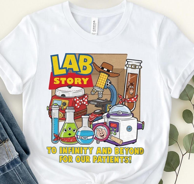 Toy Story Lab Week 2026 Shirt Lab Story Shirt Lab Week Shirt Lab Team Shirt Lab Assistant Shirt Phlebotomist Shirt Med Lab Tech Group Shirt image 5