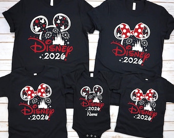 Custom Disneyland 2026 Shirt, Disneyland Castle 2026 Shirts, Disneyland Tshirt, Disneyland 2026 Trip Shirt, Disneyland Family Matching Shirt