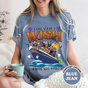 Toy Story Halloween Shirt 2026, Disneyland Cruise Trip Tee, Comfort Colors Spooky Shirt, Pixar Family Vacation Top, Gift for Her imagem 1