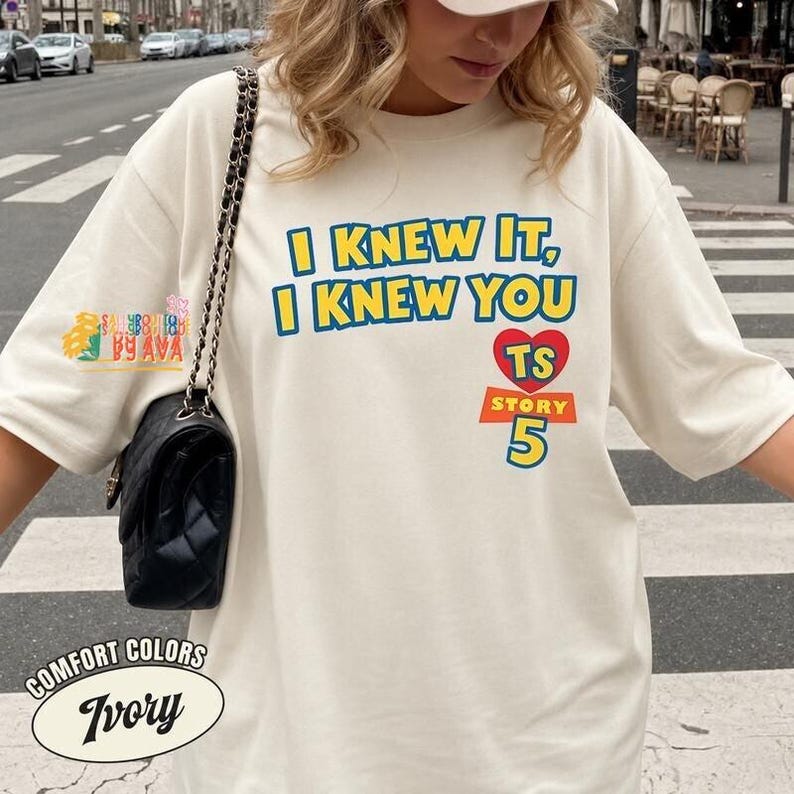 Disneyland Pixar Toy Story 5 I Knew It I Knew You Shirt, Toy Story 5 Inspired Shirt, I Knew It I Knew You Inspired Tshirt image 1