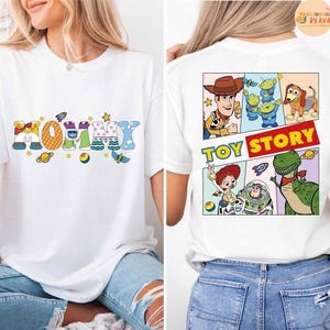 Toy Story Mommy Daddy T-Shirt, Disneyland Mom Dad Life Tee, Dad and Mom Shirt, Mother and Father Gift Shirt, Disneyland Family Trip Shirt image 6