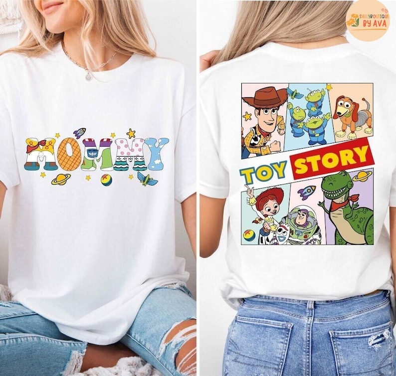 Toy Story Mommy Daddy T-Shirt, Disneyland Mom Dad Life Tee, Dad and Mom Shirt, Mother and Father Gift Shirt, Disneyland Family Trip Shirt image 6