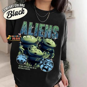 Disneyland Toy Story Aliens Shirt, Retro Alien Toy Story Disneyland WDW Matching Family Shirt, Magic Kingdom, Animal Kingdom Shirt Bild 1