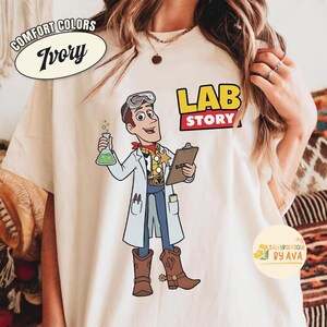 Disneyland Toy Story Lab Week 2026 Shirt, Buzz Lightyear Woody Jessie Bo Peep Lab Story 2026, Lab Team, Med Lab Clinical Laboratory Shirt image 3