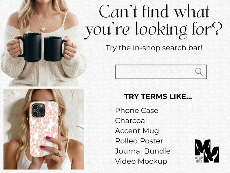use the search bar