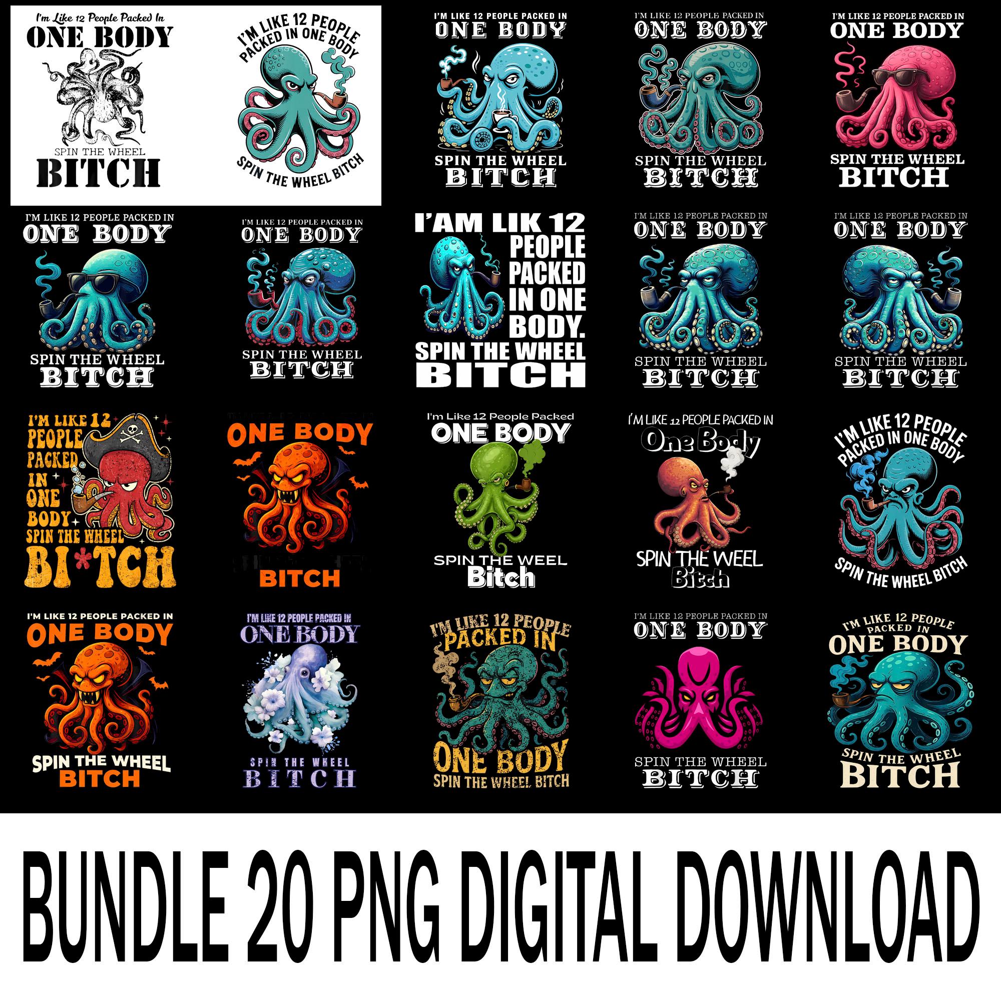 Octopus quotes - Etsy België, image size:2000x2000